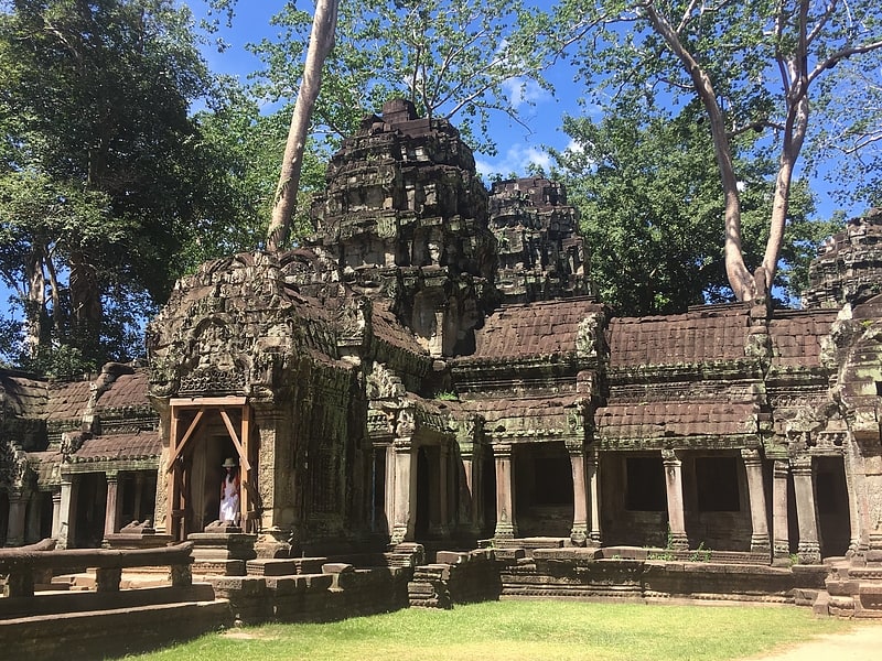 Świątynia w Krong Siem Reap, Kambodża