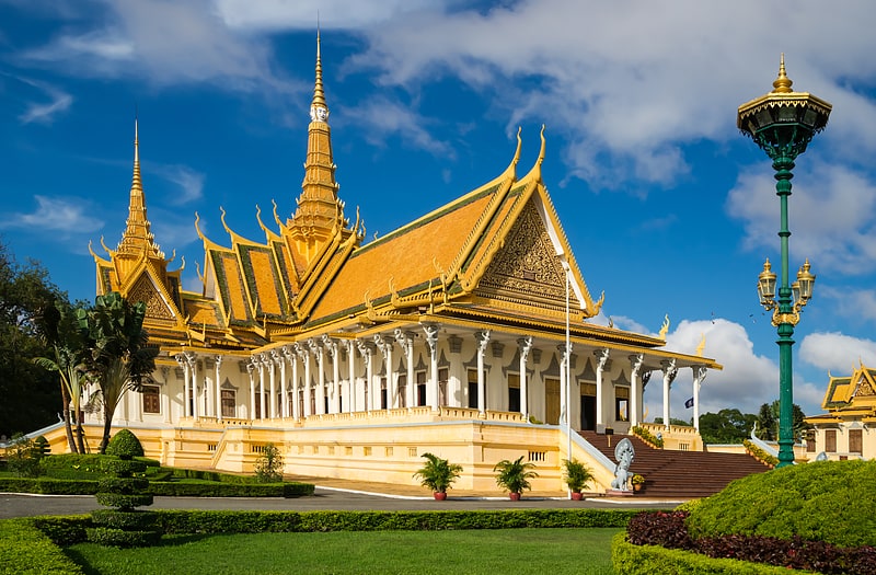 Royal residence in Phnom Penh, Cambodia