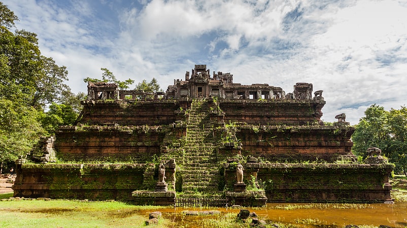 Templo, Ciudad de Siem Riep, Camboya