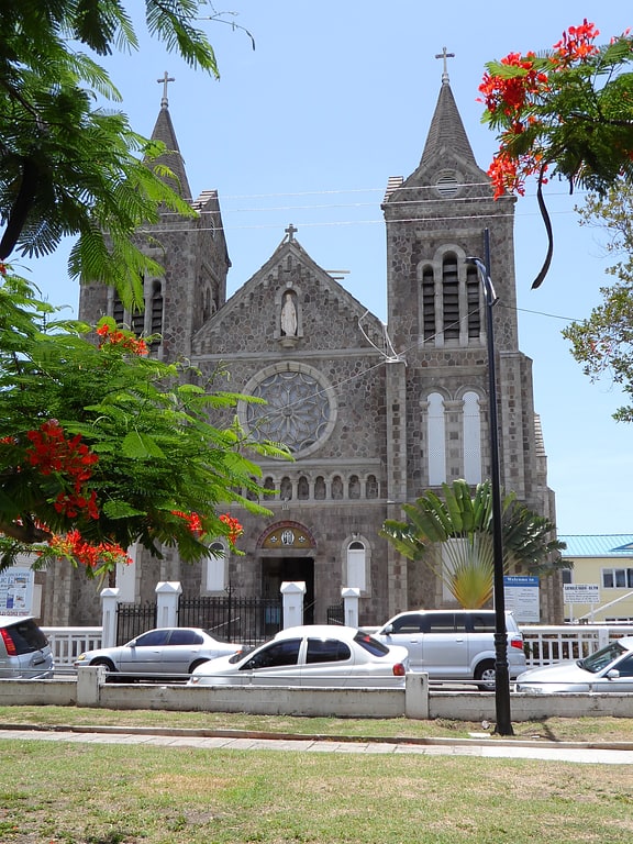 Cathedral in Basseterre, Saint Kitts and Nevis