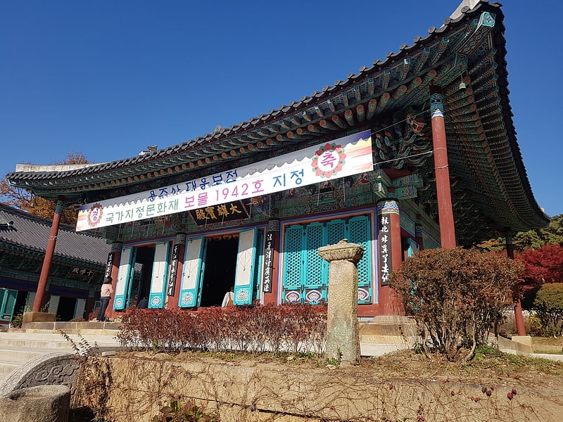 Świątynia buddyjska w Hwaseong-si, Korea Południowa