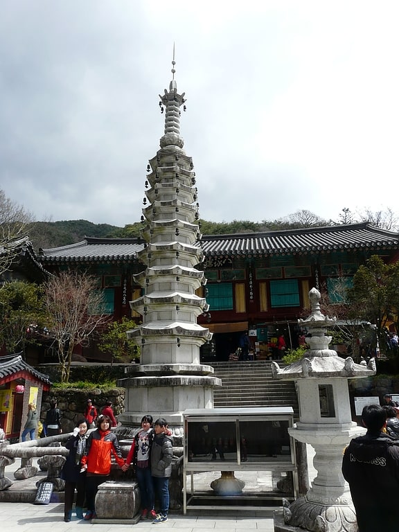 Świątynia buddyjska w Hadong-gun, Korea Południowa