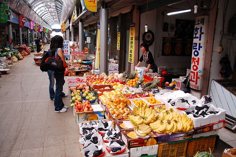 Market in Gyeongju, South Korea