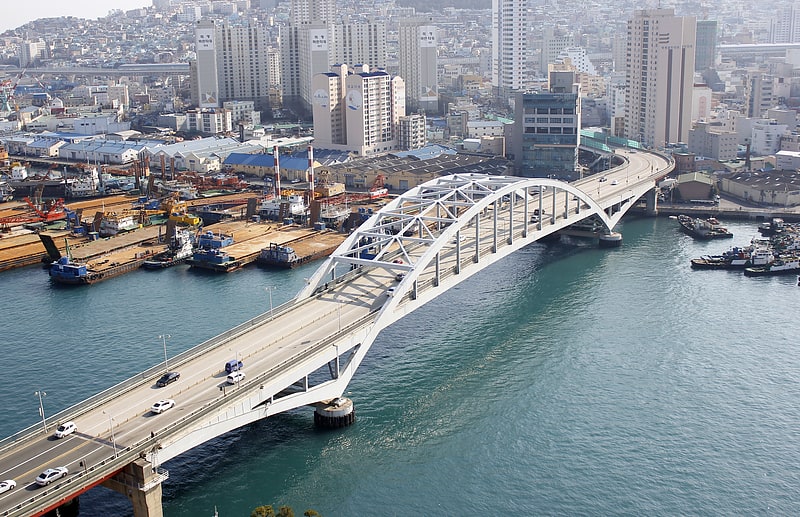 Bridge in Busan, South Korea