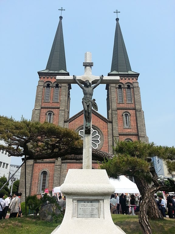 Cathedral in Daegu, South Korea
