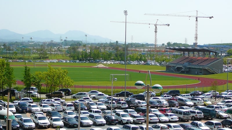 Stadium in Jeonju, South Korea