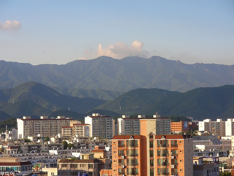 Mountain in South Korea