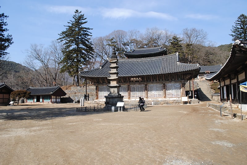 Temple in Gongju, South Korea