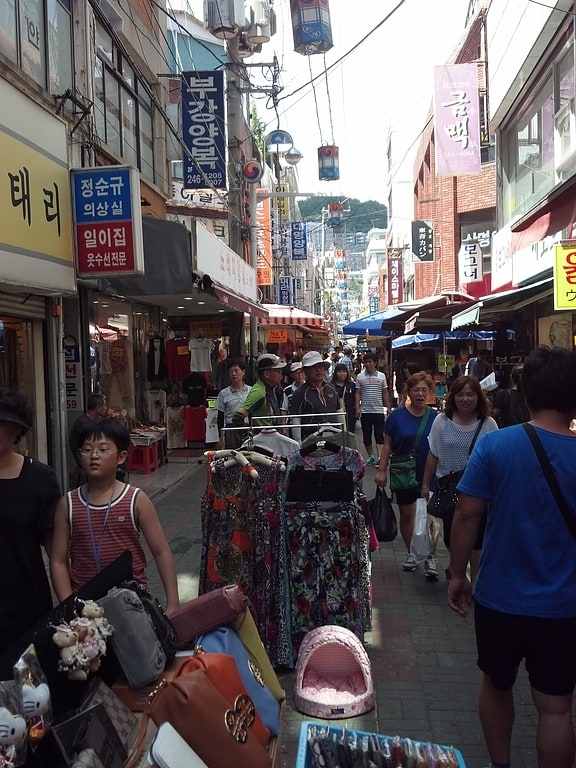 Market in Busan, South Korea