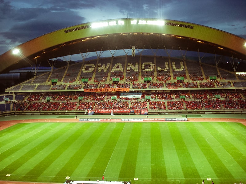 Multi-purpose stadium in Gwangju, South Korea