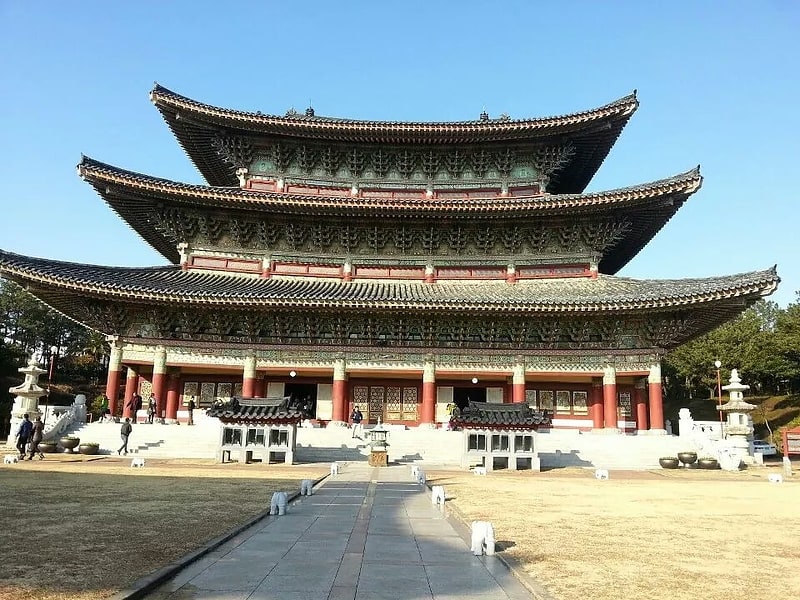 Temple in Seogwipo, South Korea