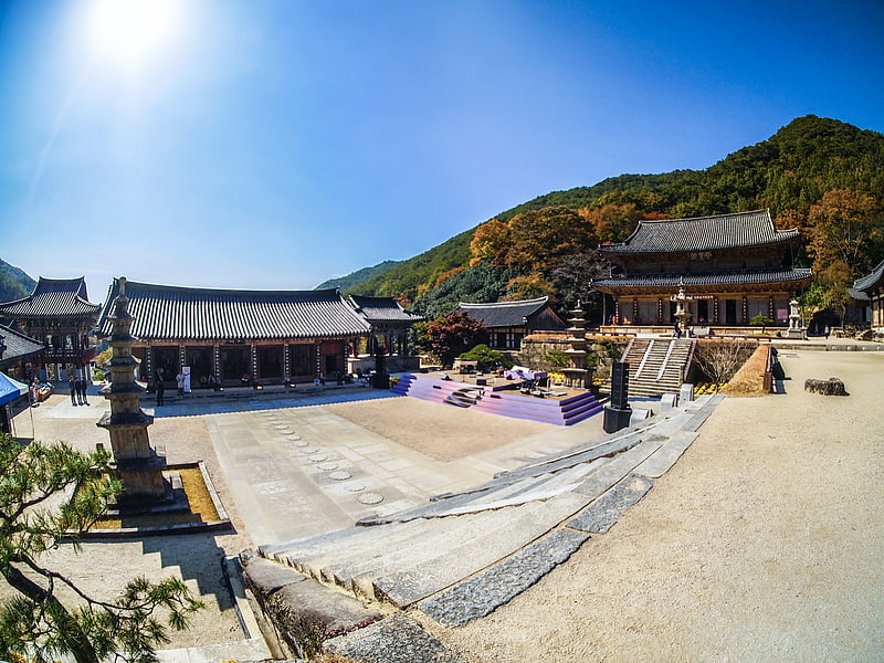 Temple in the Gurye County, South Korea
