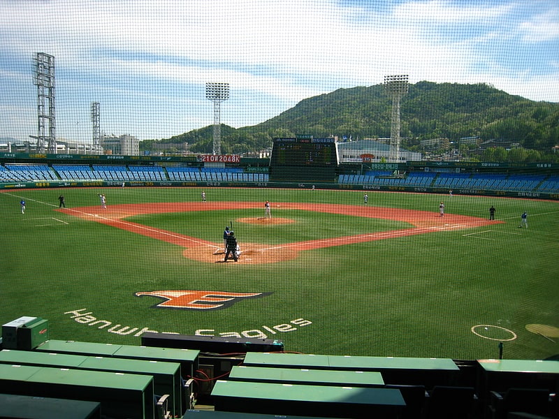 Stadium in Daejeon, South Korea