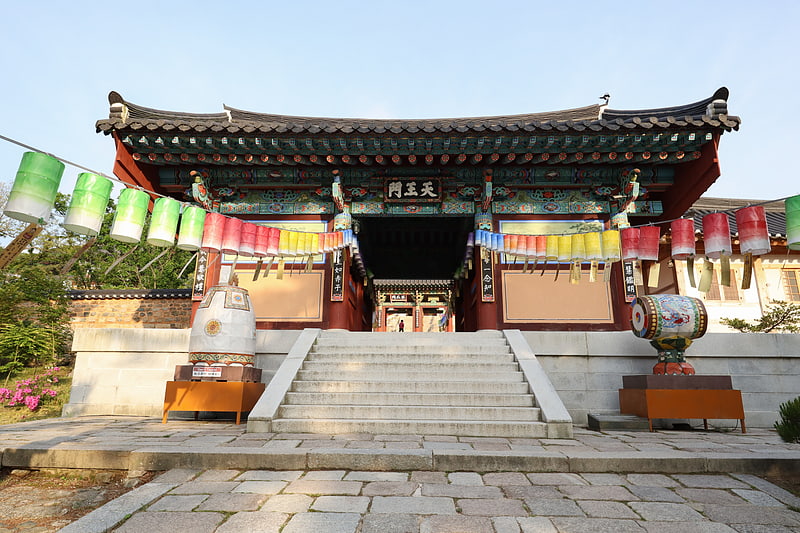 Tempel in Busan, Südkorea