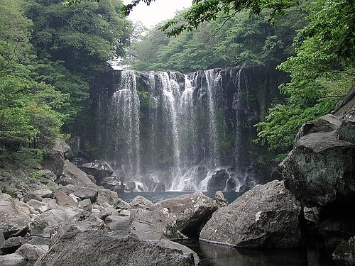 Cascada en Corea del Sur
