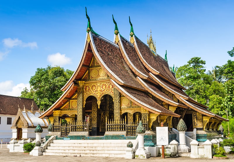 Świątynia w Luang Prabang, Laos