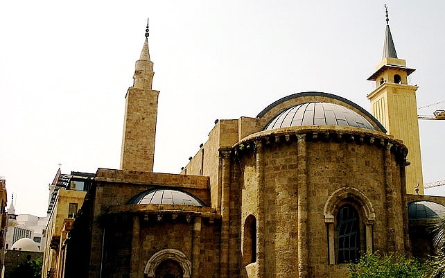 Moschee in Beirut, Libanon