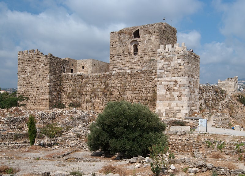 Schloss in Byblos, Libanon