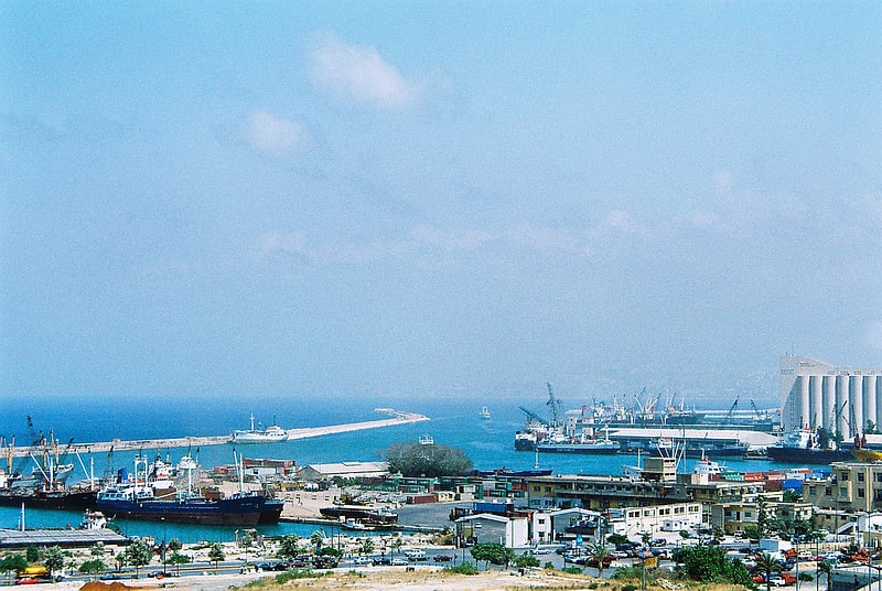 Hafenbehörde in Beirut, Libanon