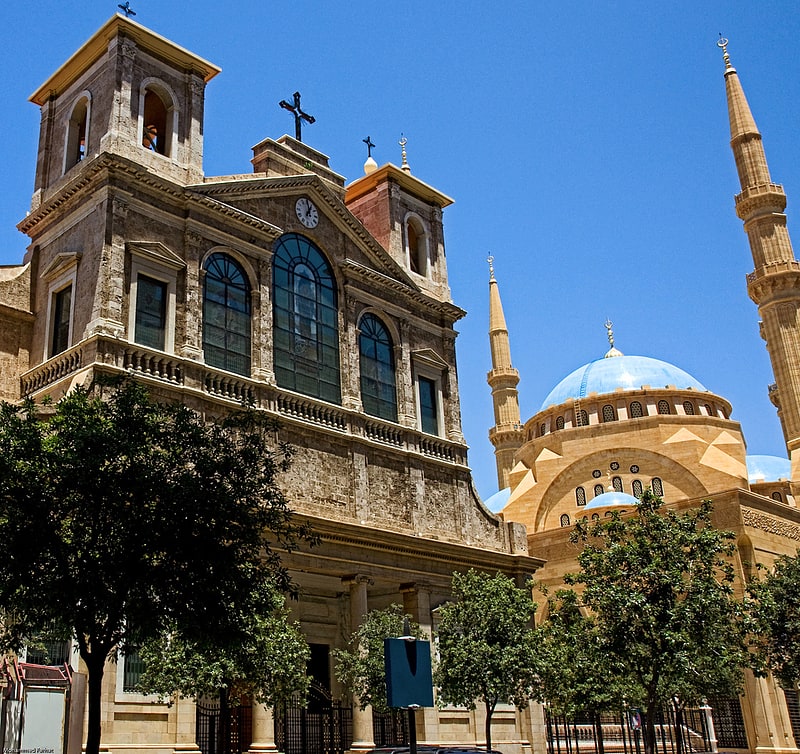 Cathedral in Beirut, Lebanon