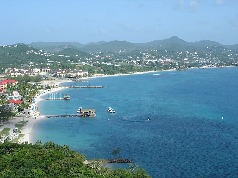 Islet in Saint Lucia