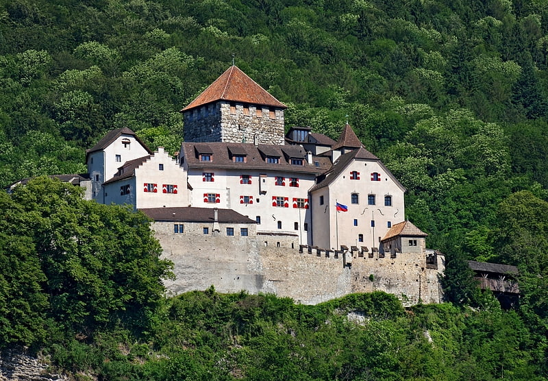 Palace in Vaduz, Liechtenstein