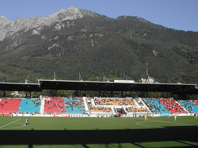 Obiekt sportowy w Vaduz, Liechtenstein