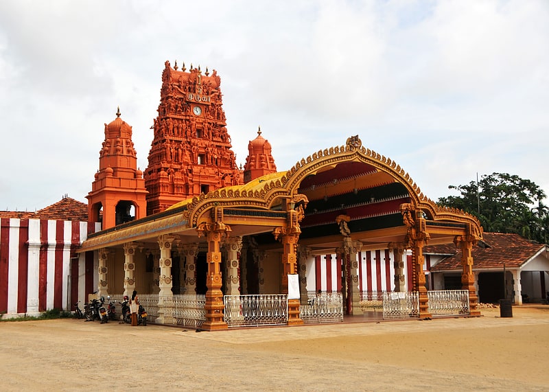 Hindu temple in Jaffna, Sri Lanka