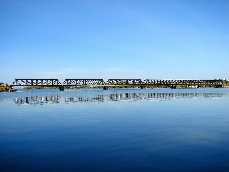 Truss bridge in Sri Lanka