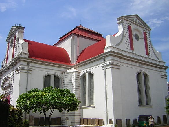 Christian church in Colombo, Sri Lanka