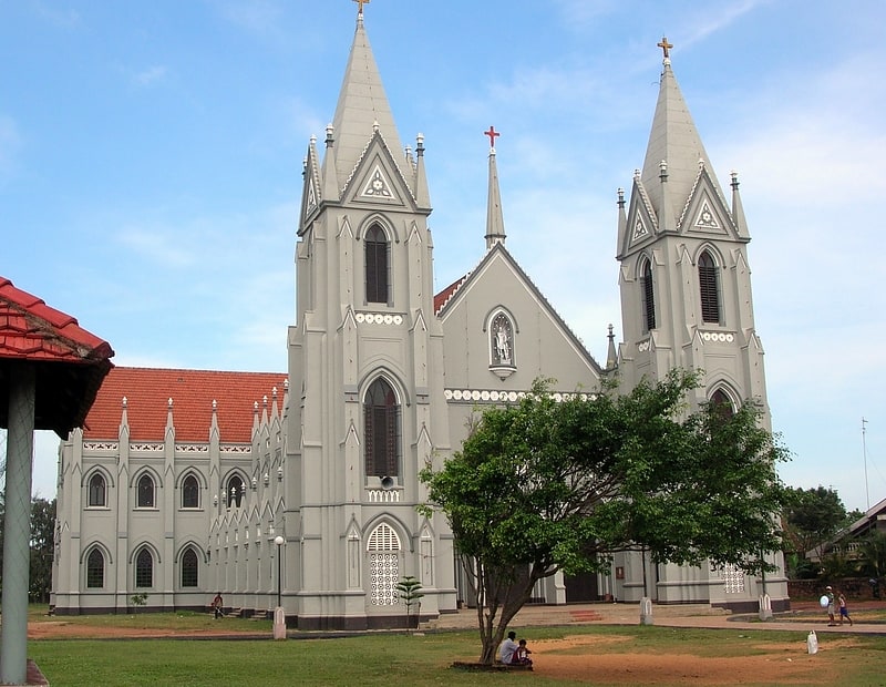 Catholic church in Negombo, Sri Lanka