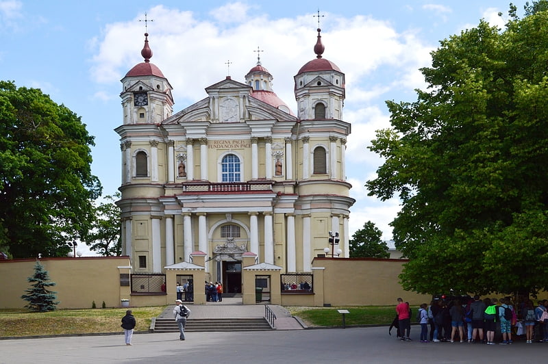 Église catholique à Vilnius, Lituanie