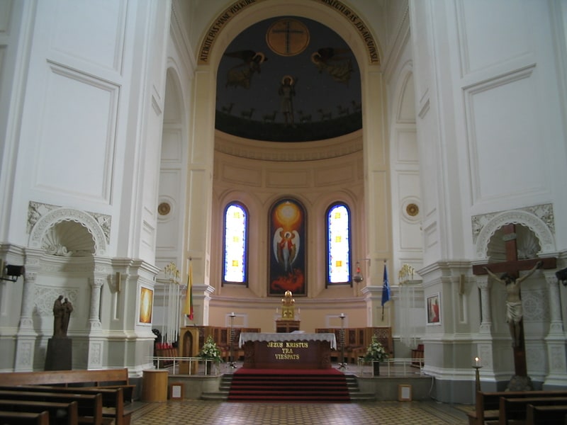Iglesia católica en Kaunas, Lituania