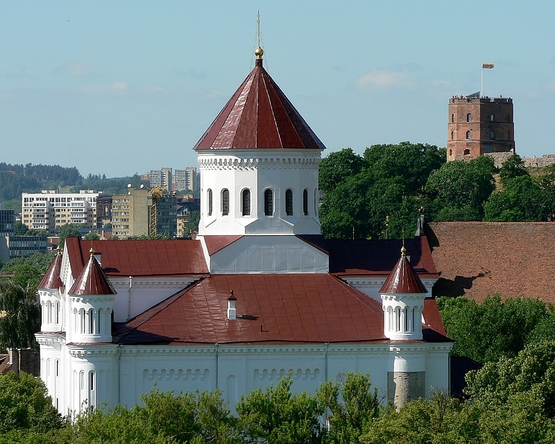 Église orthodoxe à Vilnius, Lituanie
