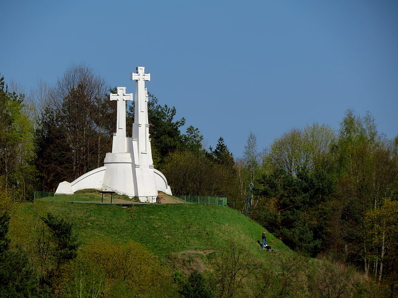 Monument in Vilnius, Lithuania