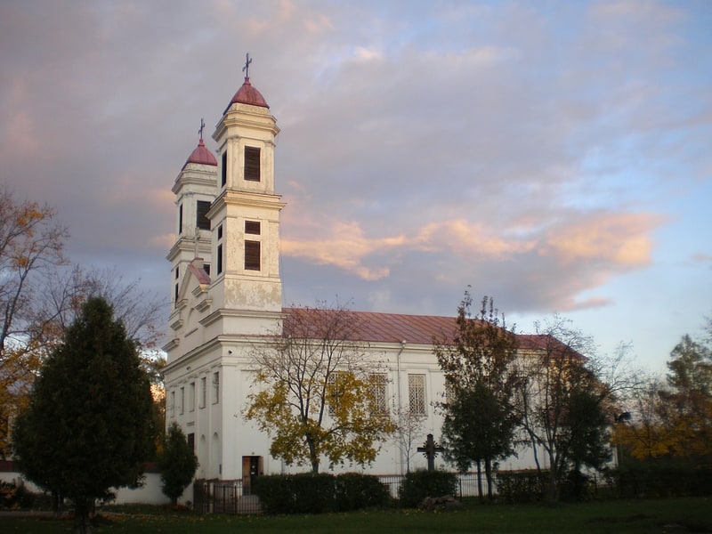 Katholische Kirche in Jonava, Litauen
