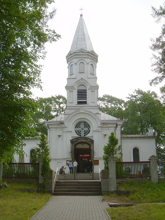 Catholic church in Telšiai, Lithuania