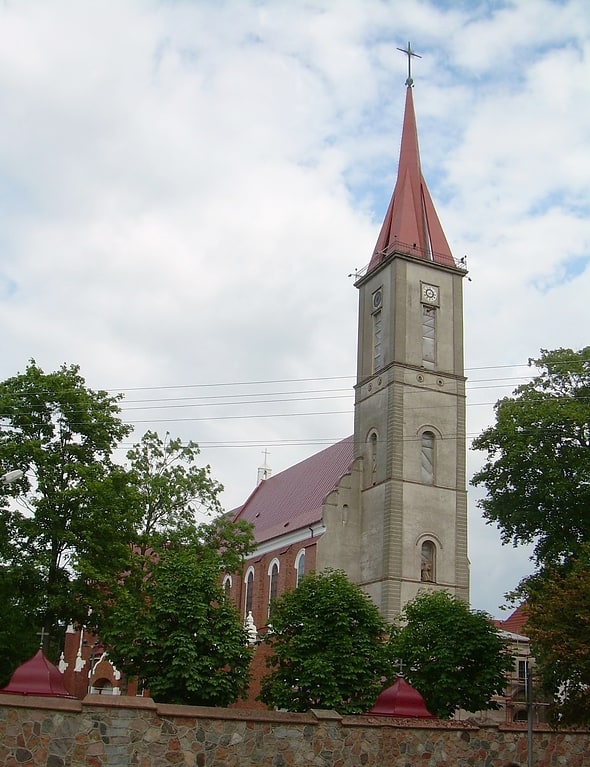 Catholic church in Kretinga, Lithuania