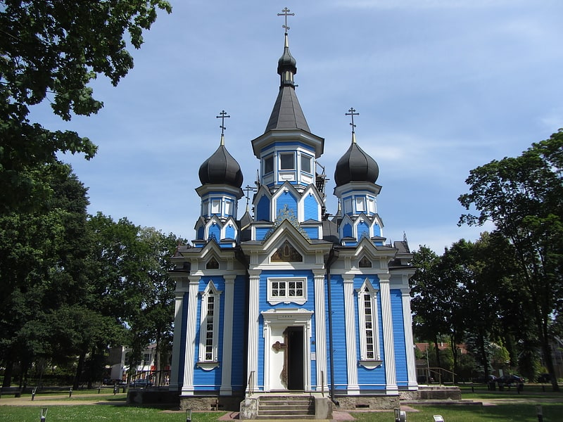 Russian orthodox church in Druskininkai, Lithuania