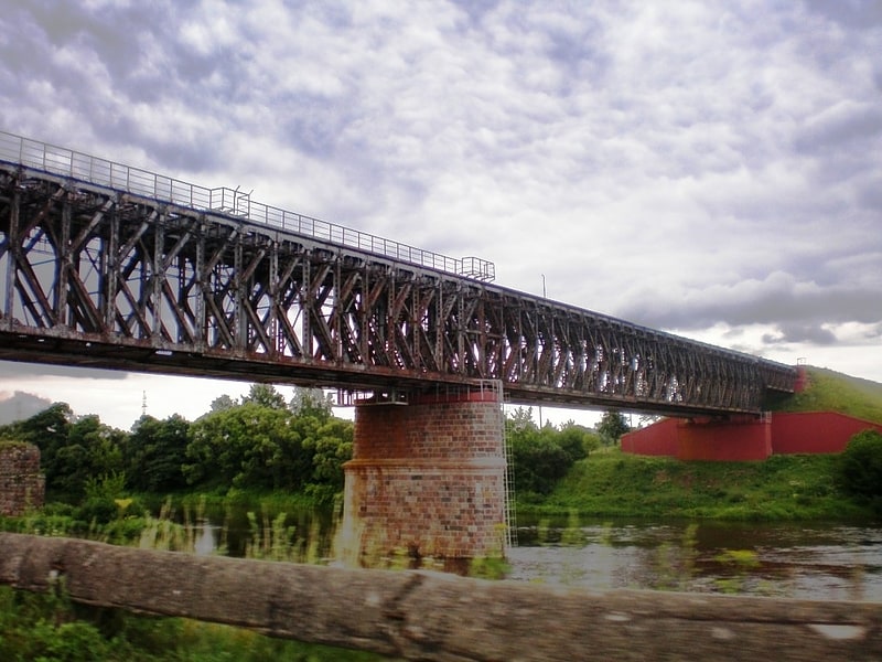 Brücke in Jonava, Litauen