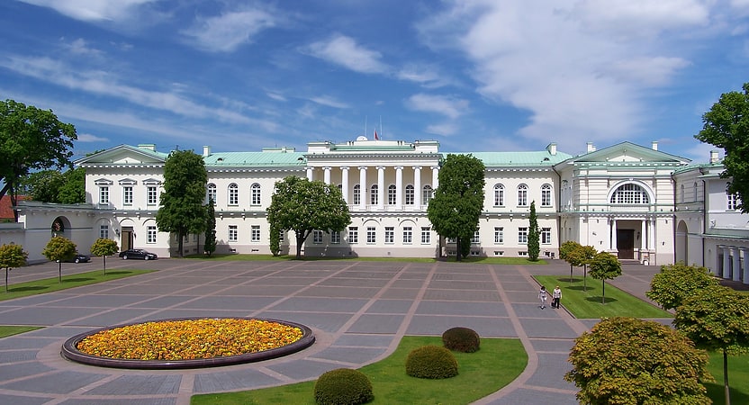 Presidential palace in Vilnius, Lithuania