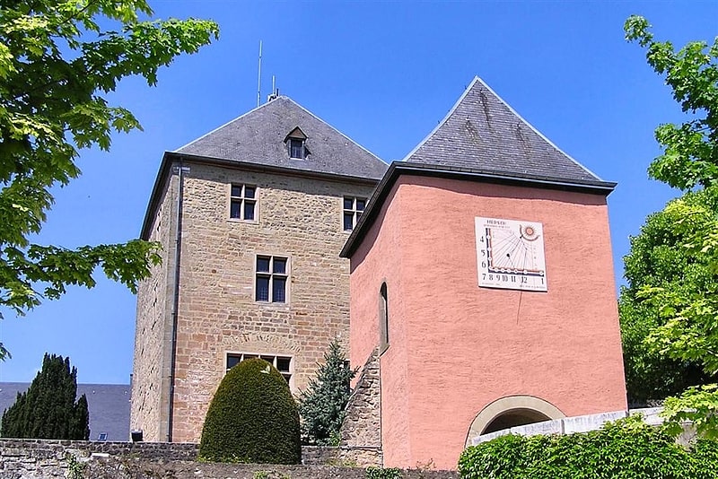 Castle in Mersch, Luxembourg