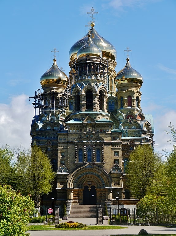 Cathedral in Liepāja, Latvia