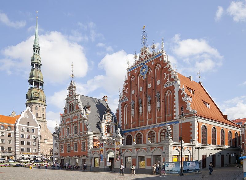 Kirche in Riga, Lettland