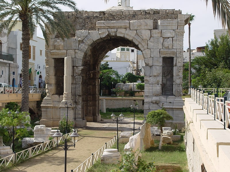 Historical landmark in Tripoli, Libya