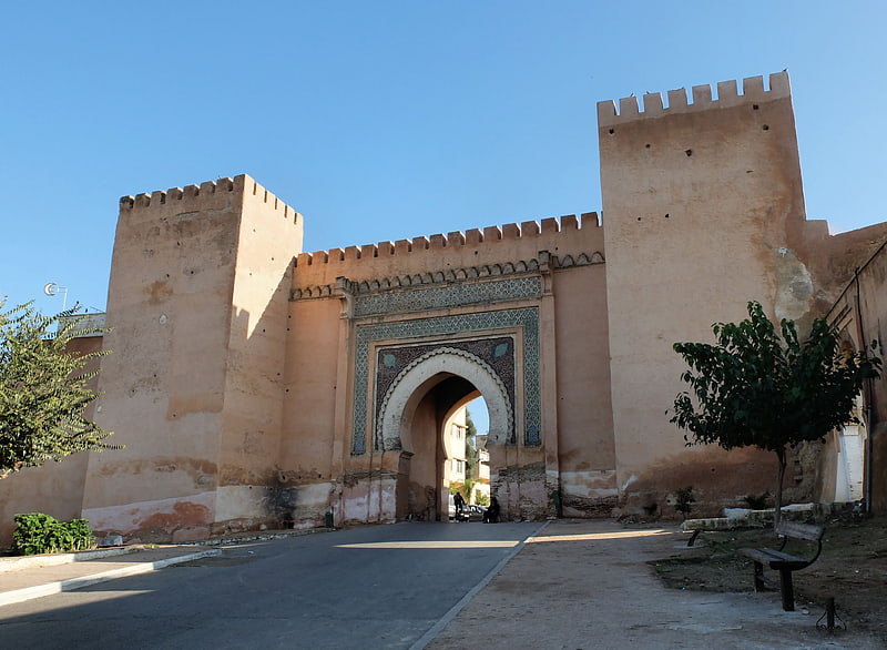 Historical landmark in Meknes, Morocco