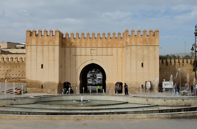 Historical landmark in Fes, Morocco