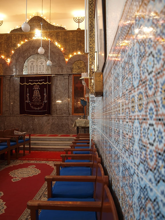 Sinagoga en Marrakech, Marruecos