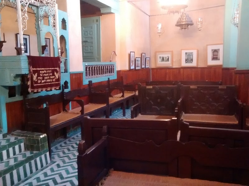 Sinagoga en Fez, Marruecos