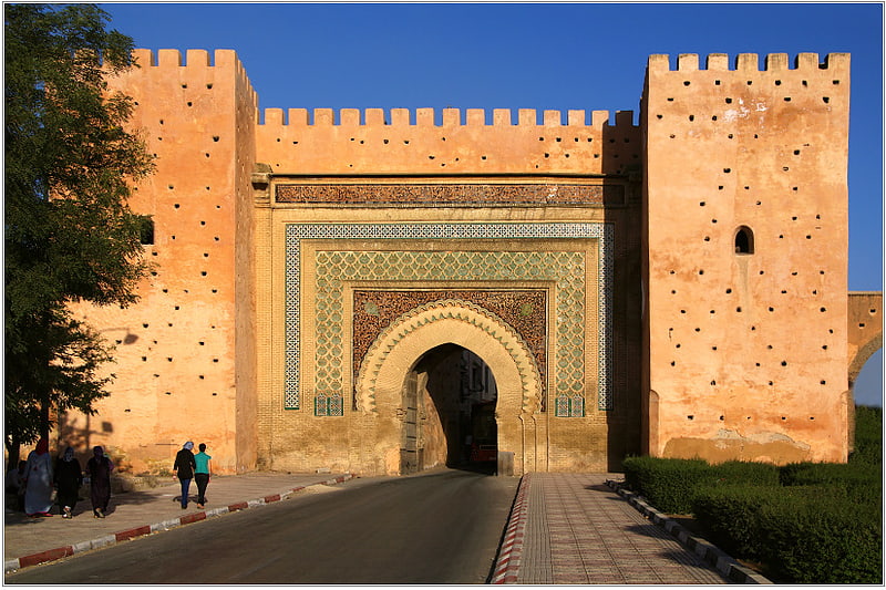 Site historique à Meknès, Maroc